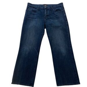 Rock & Republic men Blue Denim Jeans size 38 button fly straight leg flap pocket